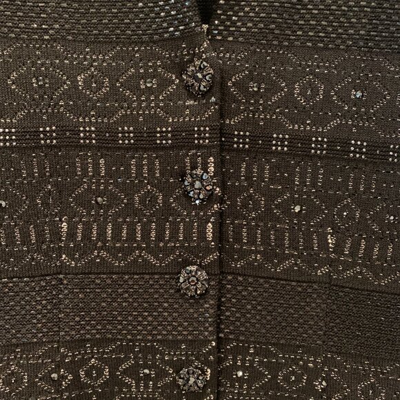 Mary Kay National Size 10 Three Piece Black and Silver Bling Suit - Picture 2 of 6